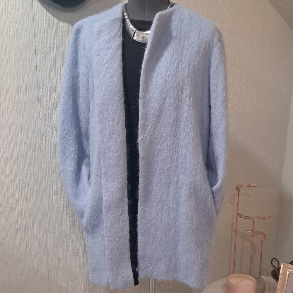 Zara Light Blue Women's Coat